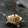 1 Pcs Creative Alloy Small Tea Pet Ornaments Handmade Crafts Animal Doll Tea Ceremony Accessories Tea Table Ornaments