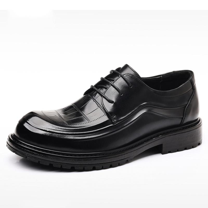 Luxury Men Leather Shoes High Quality Men's Shoes Oxford Wedding Party Leather Men Dress Shoes Gentleman Black Office Man Shoes