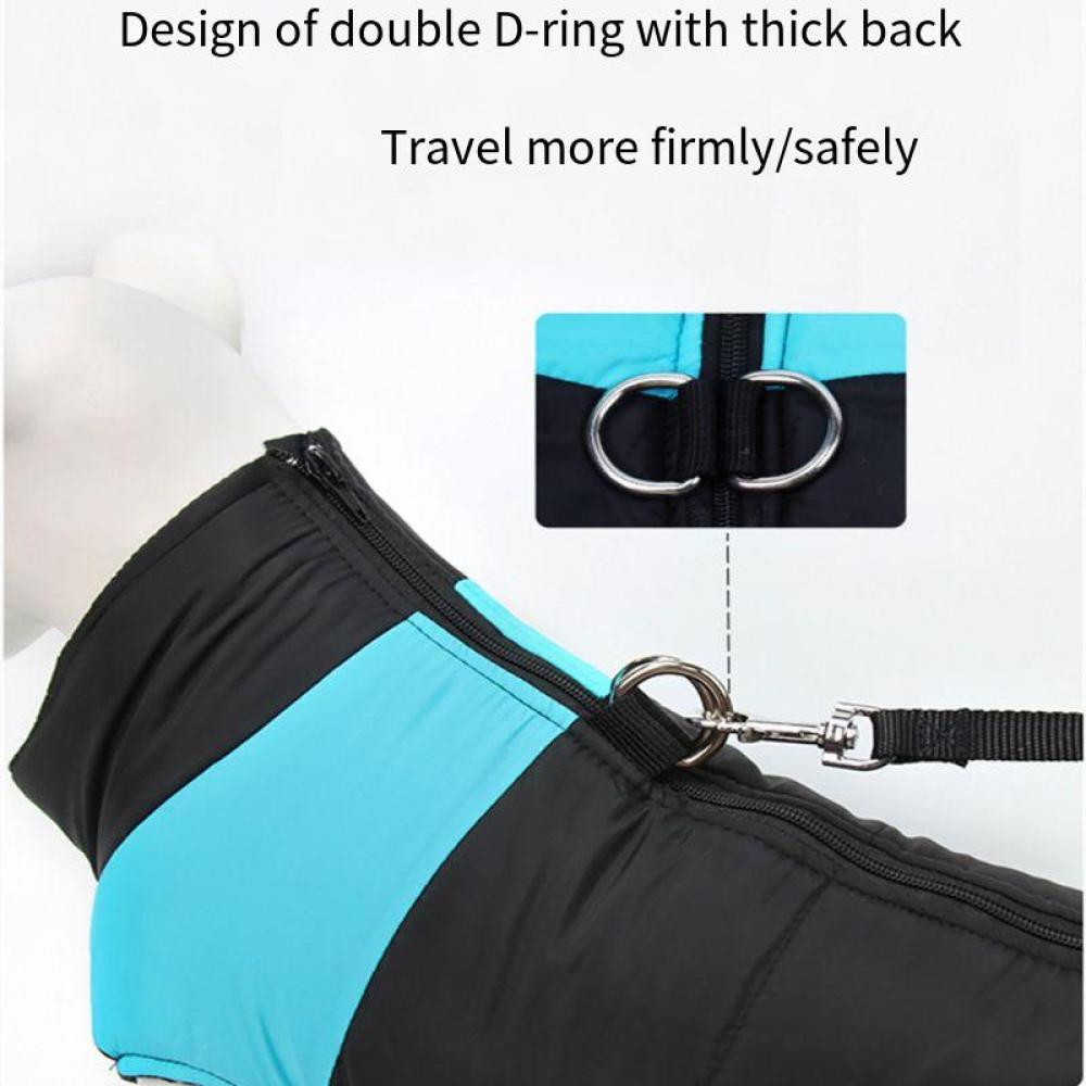 Autumn And Winter Pet Clothing Windproof Thickened Dog Cotton Clothes Warm Falcon Clothes Dog Clothes