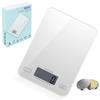 RAWAHOME Digital Kitchen Scale, High-Precision Sensor, 1g-5kg Range, Multifunctional, Accurate, Simple Design