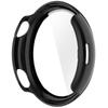 For Vivo Watch 5 Watch Case WANLONFENG PC Frame Cover with Tempered Glass Screen Protector
