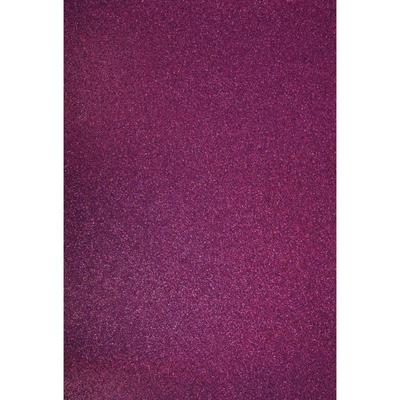 A4 DIY Cardboard: Sequins, 210x297mm, 200 G/m2, Lilac Red
