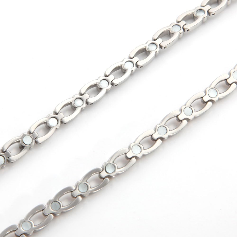 Bracelet Static Elimination Bracelet Magnetic Stainless Steel Bracelet Stylish and Casual Tape Choseiki Women's