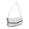 Underarm Bag Simple Stylish Shoulder Bag Ample Storage Space Fringe Handbag for Daily Outings
