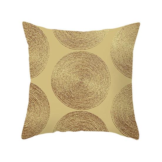 Стильная сменная наволочка, удобная подушка 45x45 см с абстрактным геометрическим рисунком для дивана 14