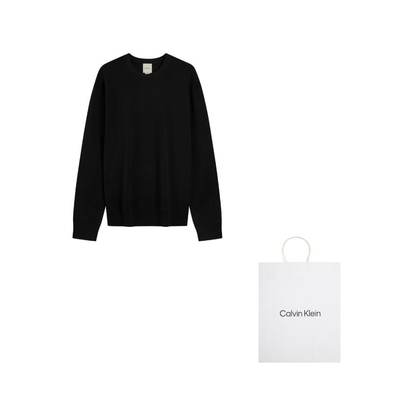 Calvin Klein Knitwear Unisex Crew Neck Moderate Base Layer 4LD374G