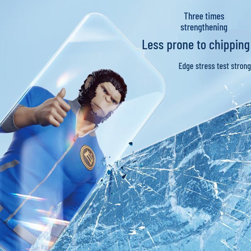 Mr. Blue Gorilla iPhone 14 Pro Max HD Tempered Glass Screen Protector