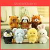 Plush Animal Keychain Frog Elephant Soft Toy For Kids And Teens