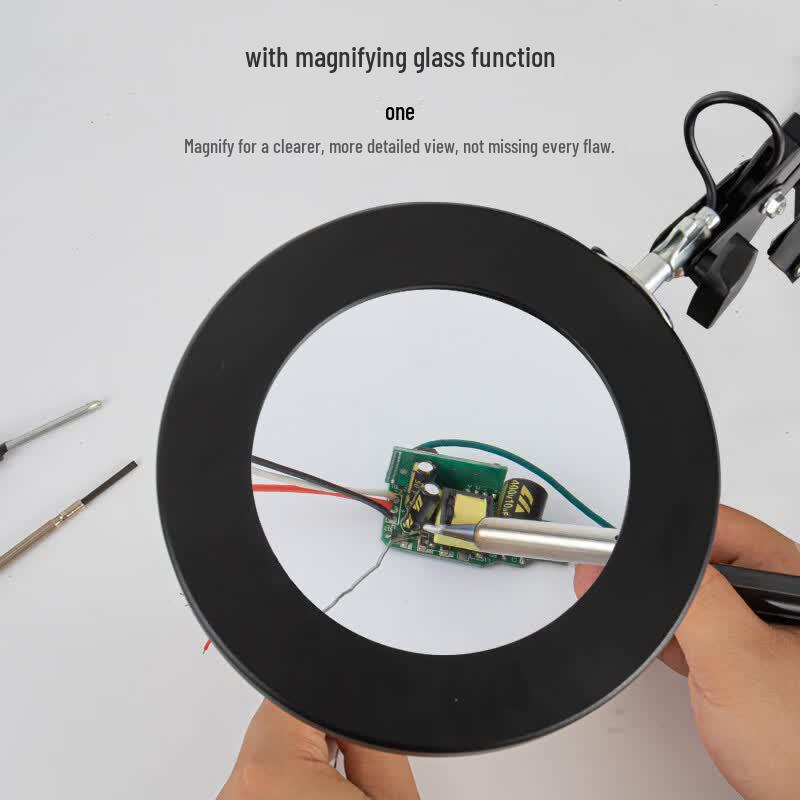Junrong Desktop LED Magnifying Lamp