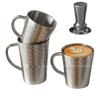 American 304 Stainless Steel Double-Layer Mug for Coffee, Tea, Beer, Water, or Milk