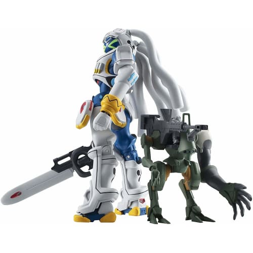 TAMASHII NATIONS ROBOT SPIRITS OVERMAN King Gainer King Gainer & Gachiko Approximately 130mm ABS & PVC & PET Painted Movable Figure