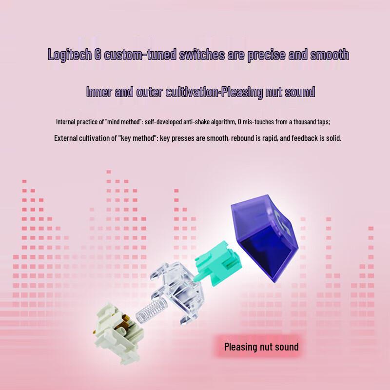 Logitech G316 X 98-Key 8K Wired Hot-Swappable Mechanical Keyboard