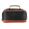 Large Capacity Waterproof Leather Travel Makeup & Toiletry Bag