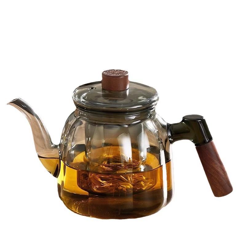 Hanyou Qiaomu Heat-Resistant Glass Teapot