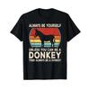 Funny Donkey Always Be Yourself Lover Unisex Boys Kids T Shirt Vintage Breathable Designer Clothes Homme Versatile Stylish