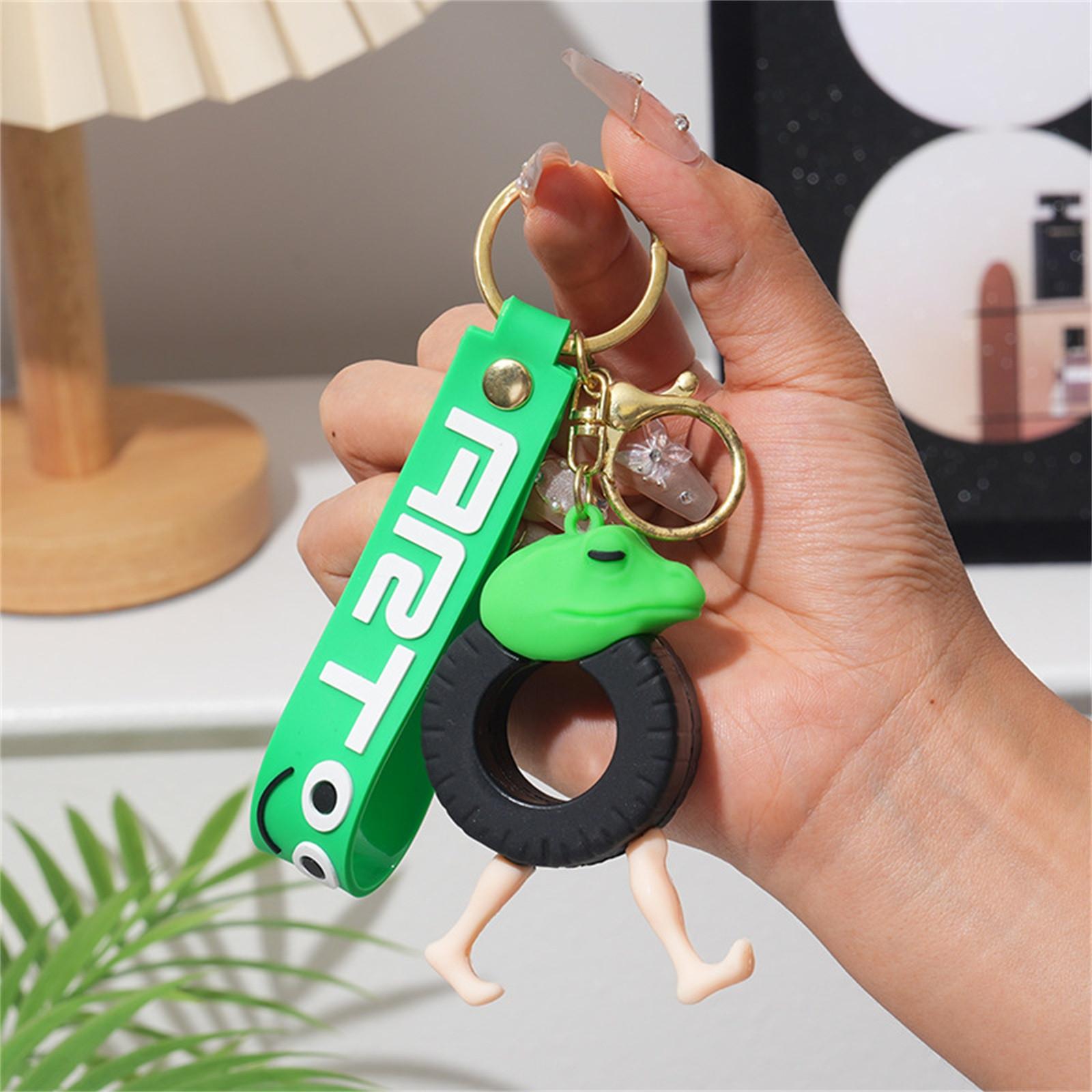 

Брелок для ключей Мужской и женский кулон Забавный и милый подарочный брелок One Size