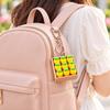 Simulation Fruit Keycaps Clicker NineGrid Keyboard Pendants Press Button Keychain  Birthday Gift