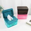 Wipes Dispenser Storage Box Large Capacity Dustproof Moisture Prevention Transparent