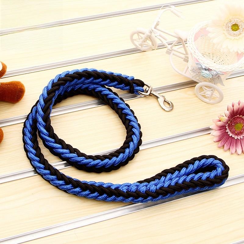 Guinzaglio in Corda per Cani di Taglia Grande Con Materiale in Nylon Resistente Non Estensibile Per Passeggiate Quotidiane