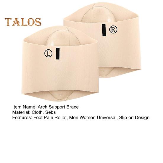 1 Paar Fußgewölbestütze, Plattfüße, Senkfüße, gepolsterte Bandage, Männer und Frauen, Plantarfasziitis, Schmerzlinderung, orthopädische Einlagen, Kompressionsmanschette