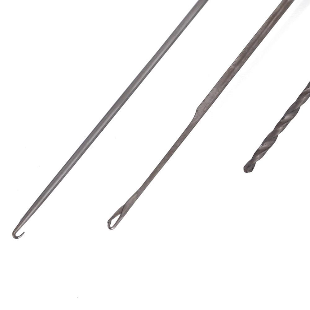 2 Sets 3 in 1 Baiting Needle Tool Lightweight Fishing Bait Needle  for Baiting