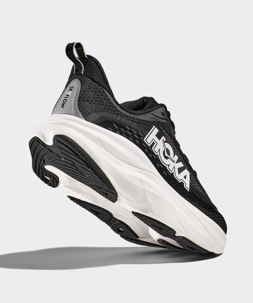 [Hoka] Men's Skyflow Wide - Black:White [1155117-BWHT]