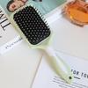 Elastic Air Cushion Paddle Comb - Ideal for Straight, Curly, and Salon Hair Styling
