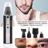 4-in-1 Rechargeable Mens Electric Nose Ear Hair Trimmer Womens Trimming Sideburns Eyebrows Beard Hair Clipper Cut Shaver