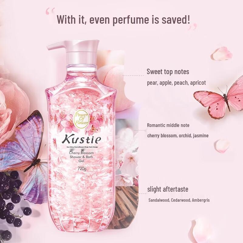 Kustie Orchid Shower Gel