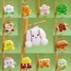 Plush Bear Stress Ball Toy With Soft Polyester Filling For Desk Decor And Office Relaxation