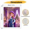 Disney Princess Party Oil Painting Hand Painting Coloring Painting Handmade Diy Home Decoration Gift