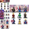 D818-898 Superhero Building Blocks High-quality Abs Plastic Diy Assembly Toy 9 Color Options 5cm Height
