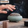 Three-legged Static Plate Incense Stove Ceramic Aromatherapy Furnace Sandalwood Agarwood Tower Incense Burner Tea Ceremony Craft