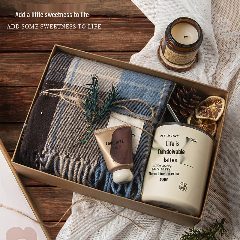 Jumaomao New Year Aroma Scarf Gift Set