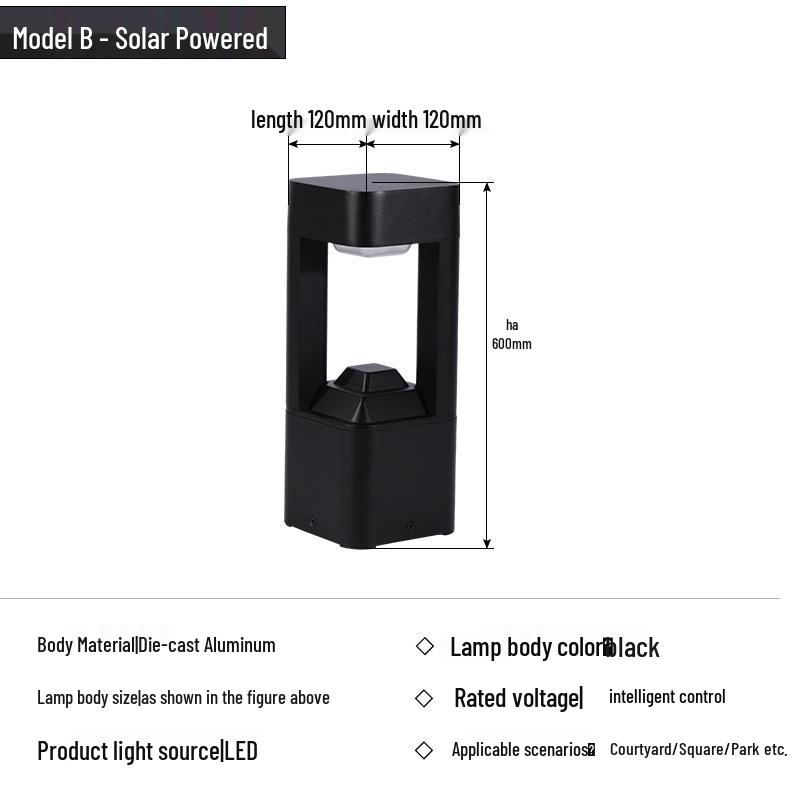 Waterproof Solar Landscape Lights for Outdoor Gardens and Lawns