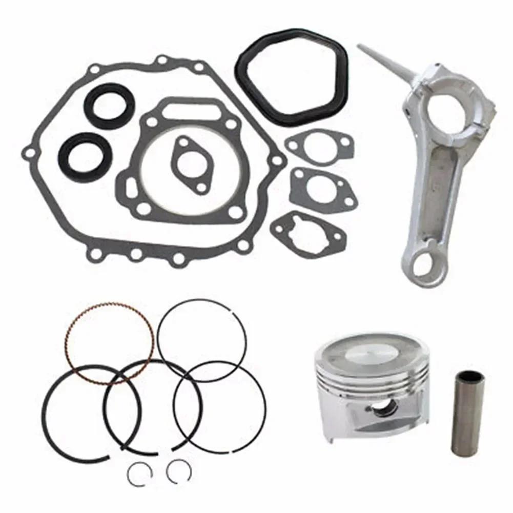 REBUILD KIT FOR HONDA GX390 13HP PISTON RING CONNECTING ROD SEAL GASKETS ENGINE Lawn Mower Parts Generator Lawnmower Engine