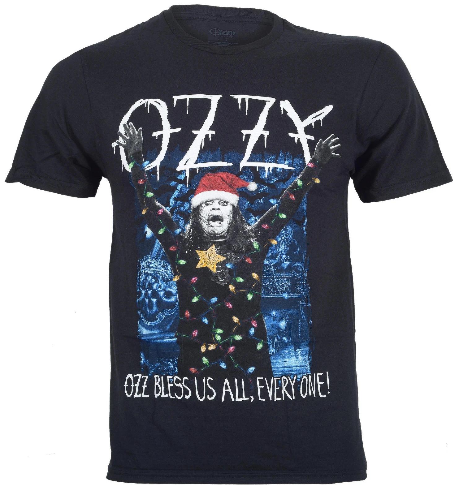 

Official Ozzy Osbourne T Shirt Arms Out Christmas Holiday Black New S M L XL XXL XL