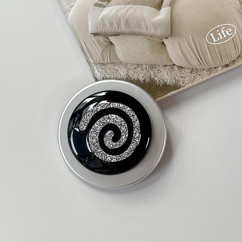 

Roll Rhinestone Mobile Phone Airbag Bracket Magnetic Suction Small Fresh Wind Girl Ring Decoration Internet Celebrity Gifts Original And Simple