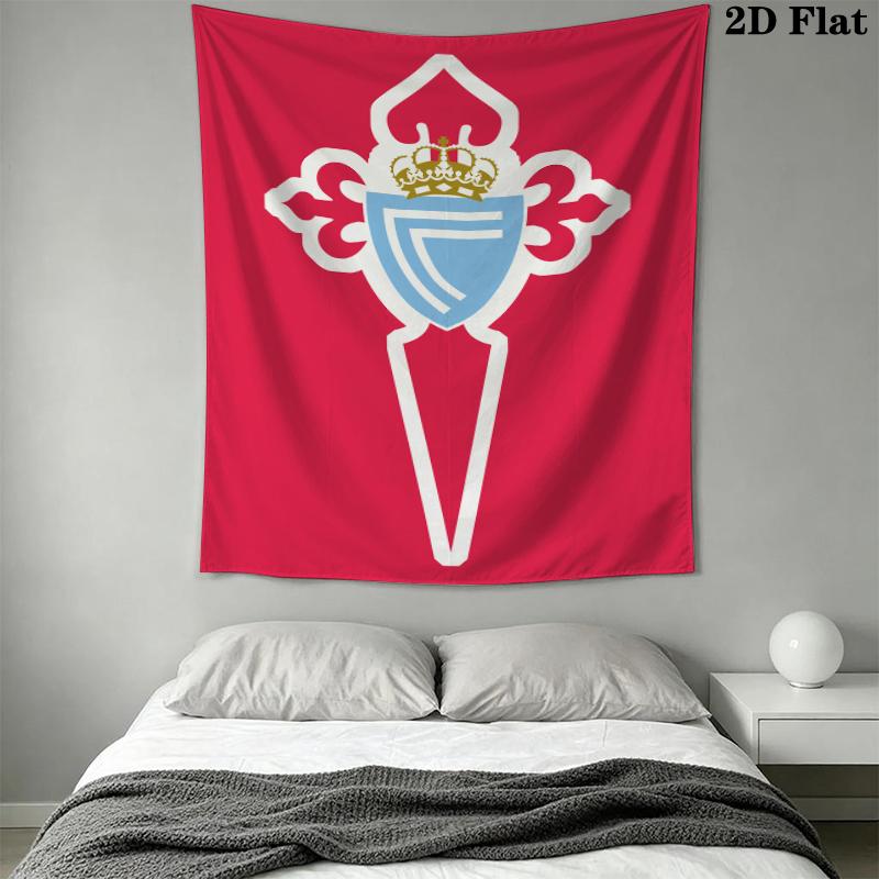 Celta de Vigo Wall Tapestry Aesthetic Wall Hanging Printed Fabric Blanket Decorative Tapestries for Bedroom Living Room Home Decor