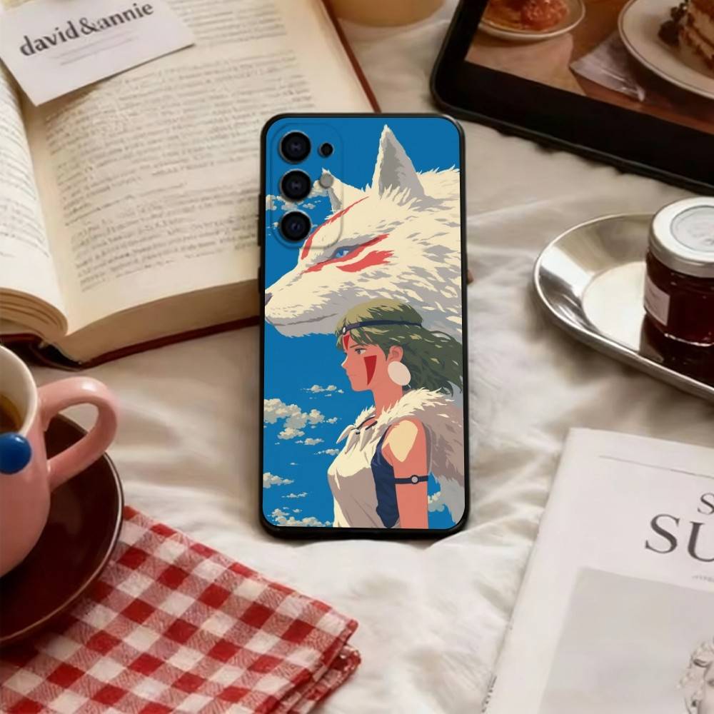 

Princess Mononoke Phone Case For Samsung S25,S24,S21,S22,S23,S30,Ultra,S20,Plus,Fe,Soft Black Cover Samsung S20ULTRA5G