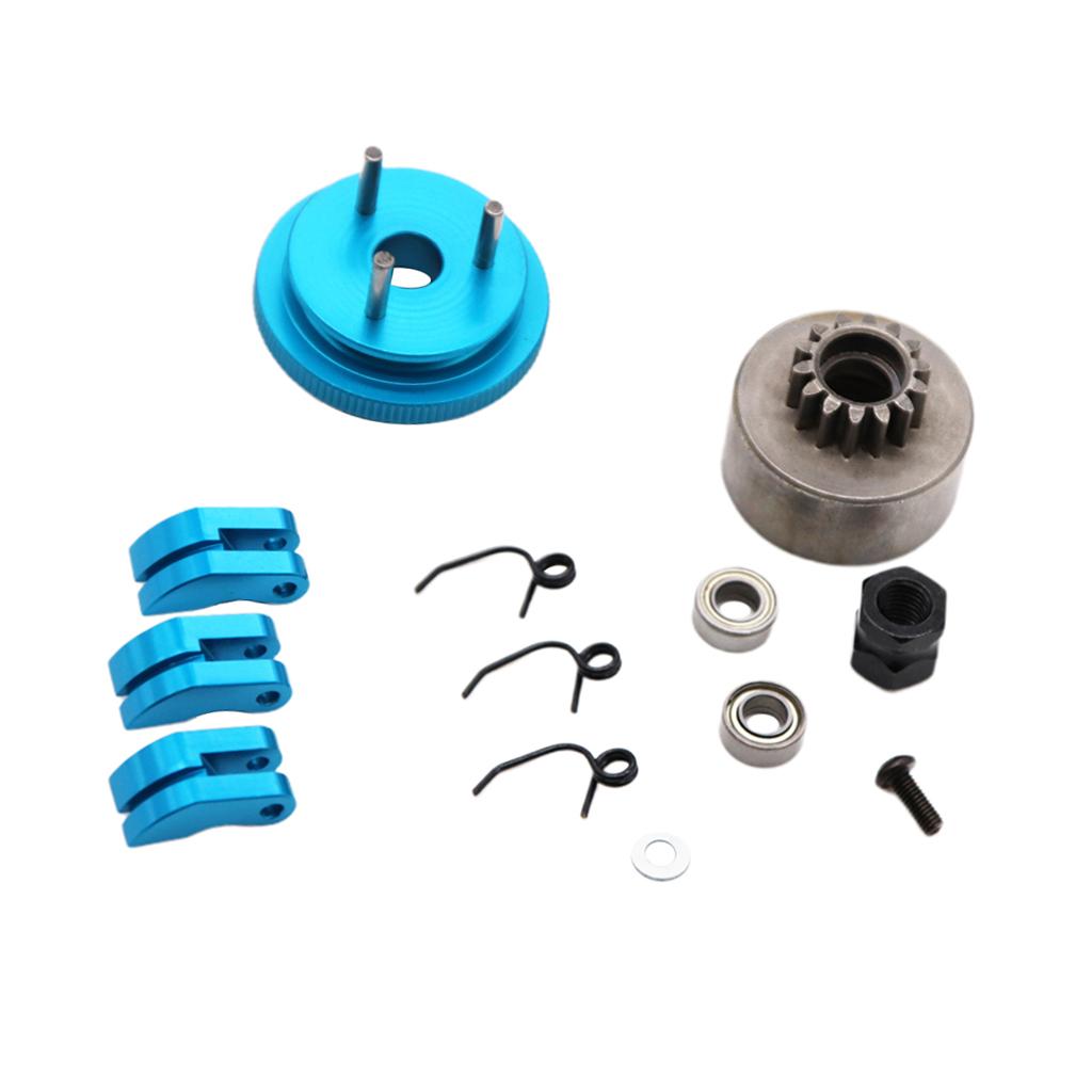 1 Set Clutch Bell Gear Flywheel DIY Assembly Parts for HSP HPI GM ZD
