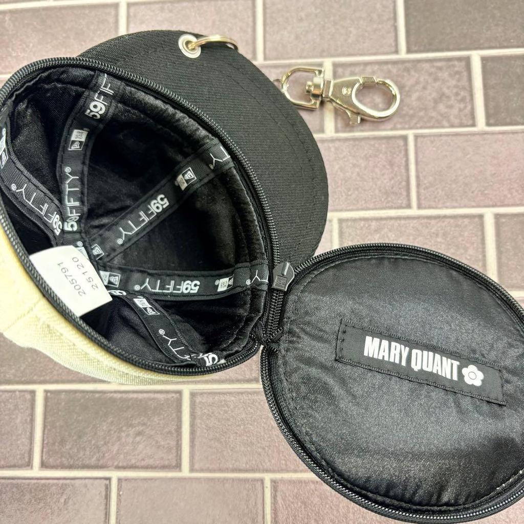 Used MARY QUANTNew Era Cap Type Pouch Keychain