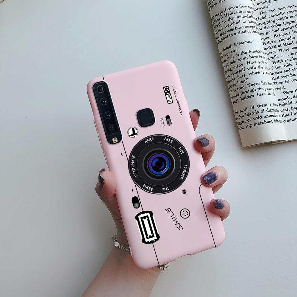 Flower Phone Case For Samsung A9 2018 A920 SM-A920F Back Cover Silicone Painted Soft Fundas for Samsung Galaxy A9 A 9 2018 Cases