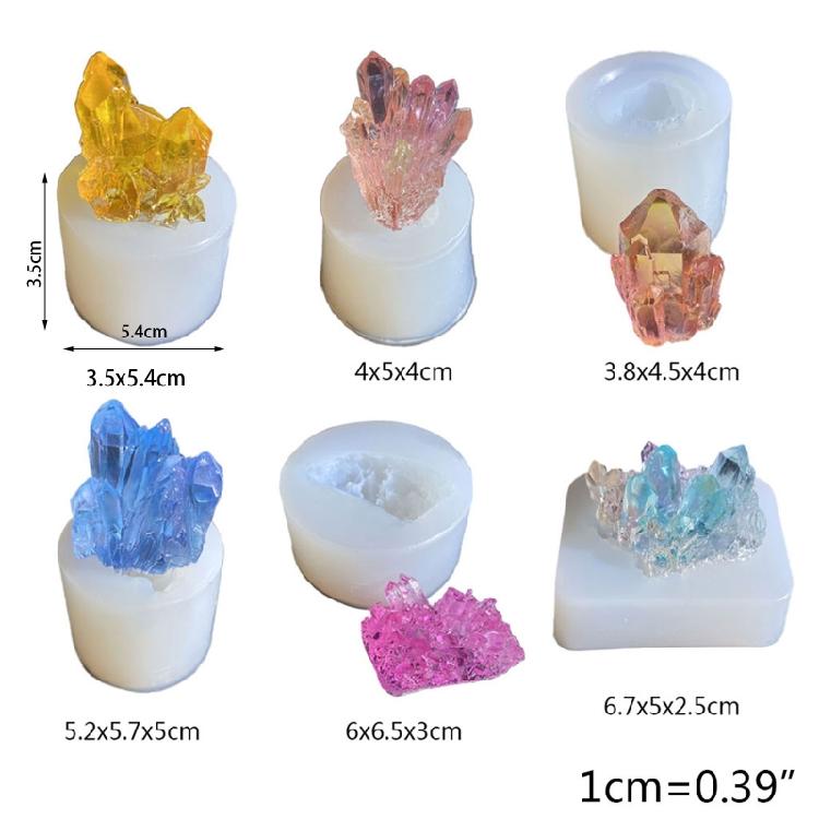 Epoxy Resin Mold Silicone Mould DIY Crafts Epoxy Mold DIY Crystal Cluster Mold