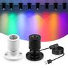 Surface Mounted Mini USB 5V 1W LED Spot Light Rotatable Ceiling Lamp Jewelry Showcase Counter Closet Cabinet Shelf Spotlight