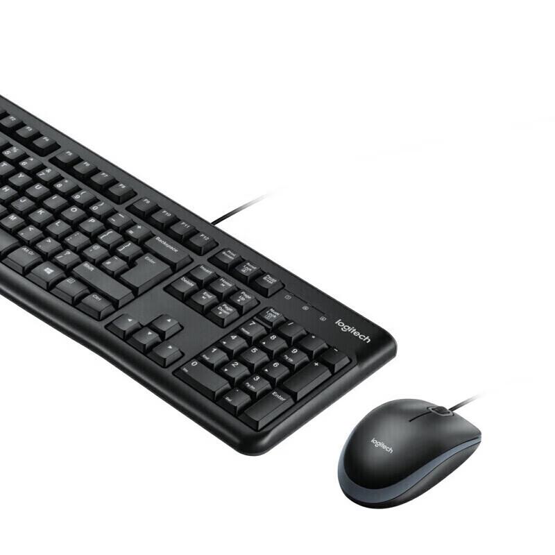 

Logitech MK120 Wired Keyboard and Mouse Combo