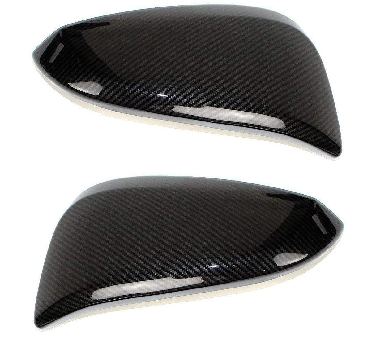 

EVOGEAR Door Mirror Carbon Fiber Compatible with Toyota and Esquire Covers, Look, Voxy, Noah, Harrier,