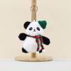 Christmas Tree Ornament Hanging Decors Comfortable Phone Chains Decoration Christmas Panda Keychain Key Rings for Bags