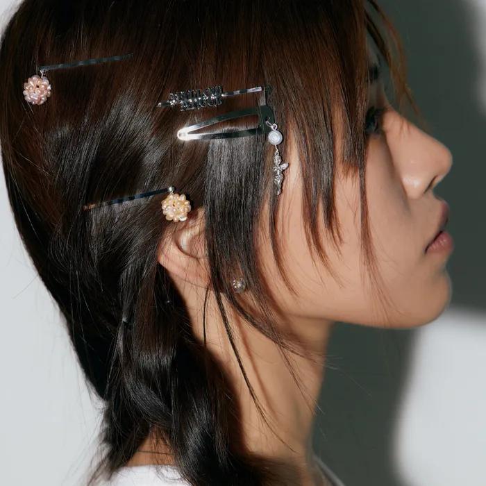 mini cupid hairpin