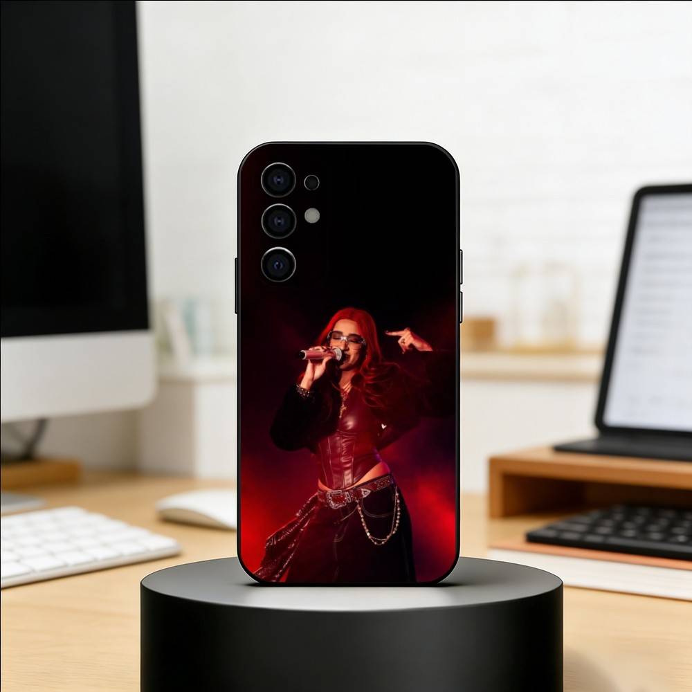 Singer D-De La R-Rose Phone Case For Samsung S25,S24,S21,S22,S23,S30,Ultra,S20,Plus,Fe,Soft Silicone Black Cover